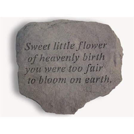 Kay Berry - Inc. Sweet Little Flower Of Heavenly Birth - Memorial - 11 Inches x 10 Inches KA313453